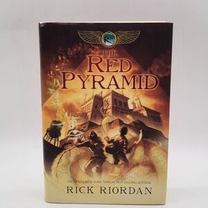Rick Riordan The Red Pyramid‎ Hardcover First Edition Kane Chronicles Excellent